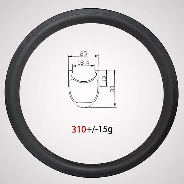 20'' BMX Freestyle Carbon Rim Clincher UD 3K 12K V/Disc Brake Folding Bike Wheel