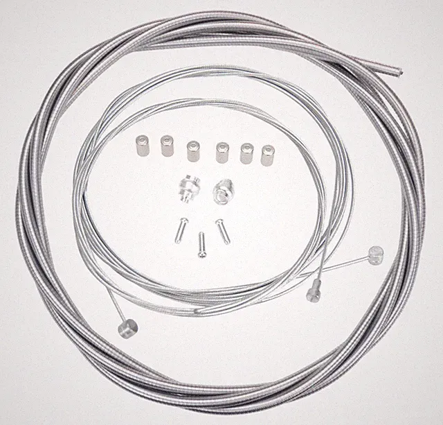 ACS Rotor Freestyle Bicycle Brake Cable Kit for BMX/MTB - CLEAR