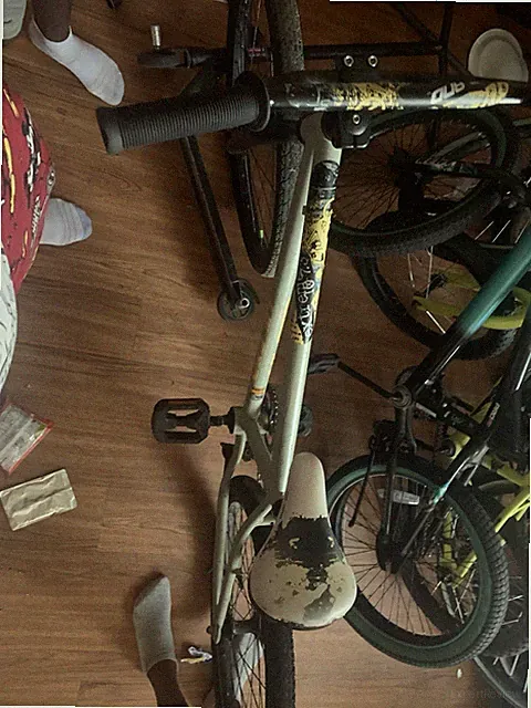 BMX Bike Great Condition 20 Inch Freestyle TeenBike Black And Blue Color Way