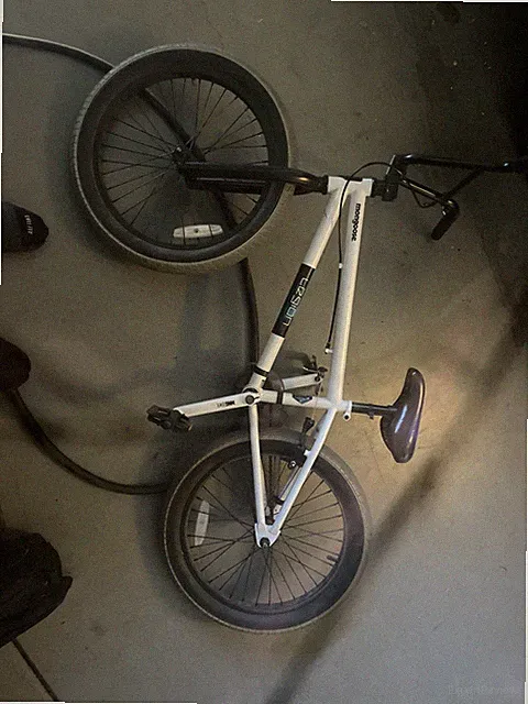 BMX Elite The Stealth 20" Freestyle Bike - White