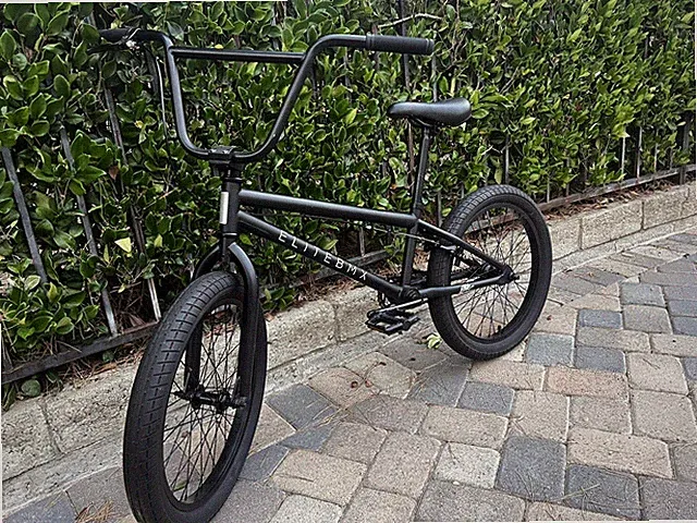 [BUNDLE] Elite BMX Bike Stealth Series Freestyle Bike - Black with Helmet