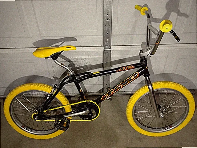 Dyno Air BMX Freestyle Bike Mid school/ Old School Mid 1990's Black Dyno Air