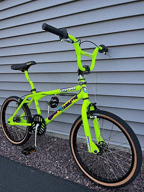 Dyno Compe BMX Freestyle Bike GT Detour Air Slammer Old School Performer Neon