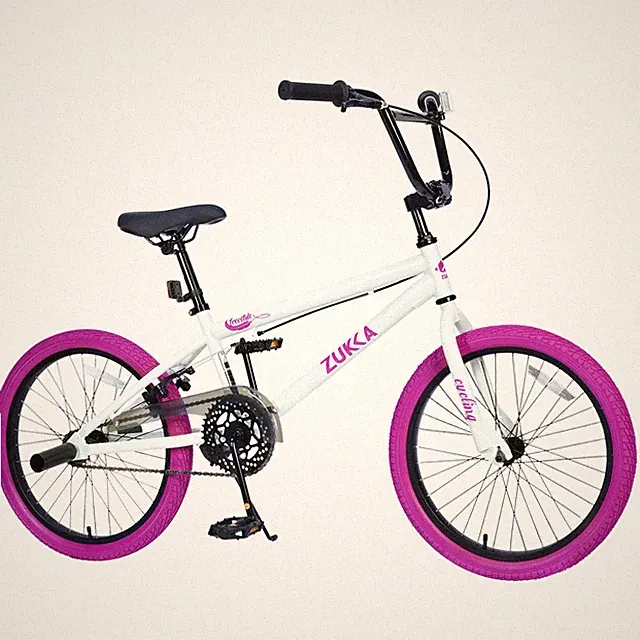 Freestyle Kids Bike 20 Inch Single Speed Children's Bicycle for Boys Girls，White