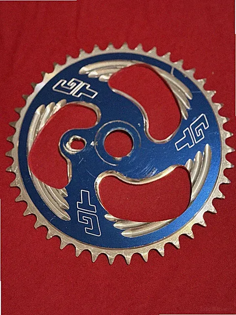 GT OVERDRIVE 44t SPROCKET OLD SCHOOL BMX HUTCH PERFORMER PRO FREESTYLE TOUR