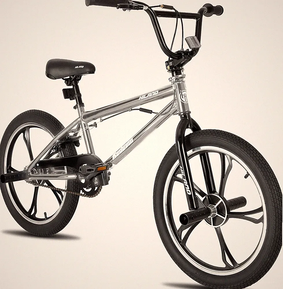 Hiland 20 Inch 3 5 Spoke Kids BMX Bike for Boys Girls Ages 5-12, 360 Degree Roto