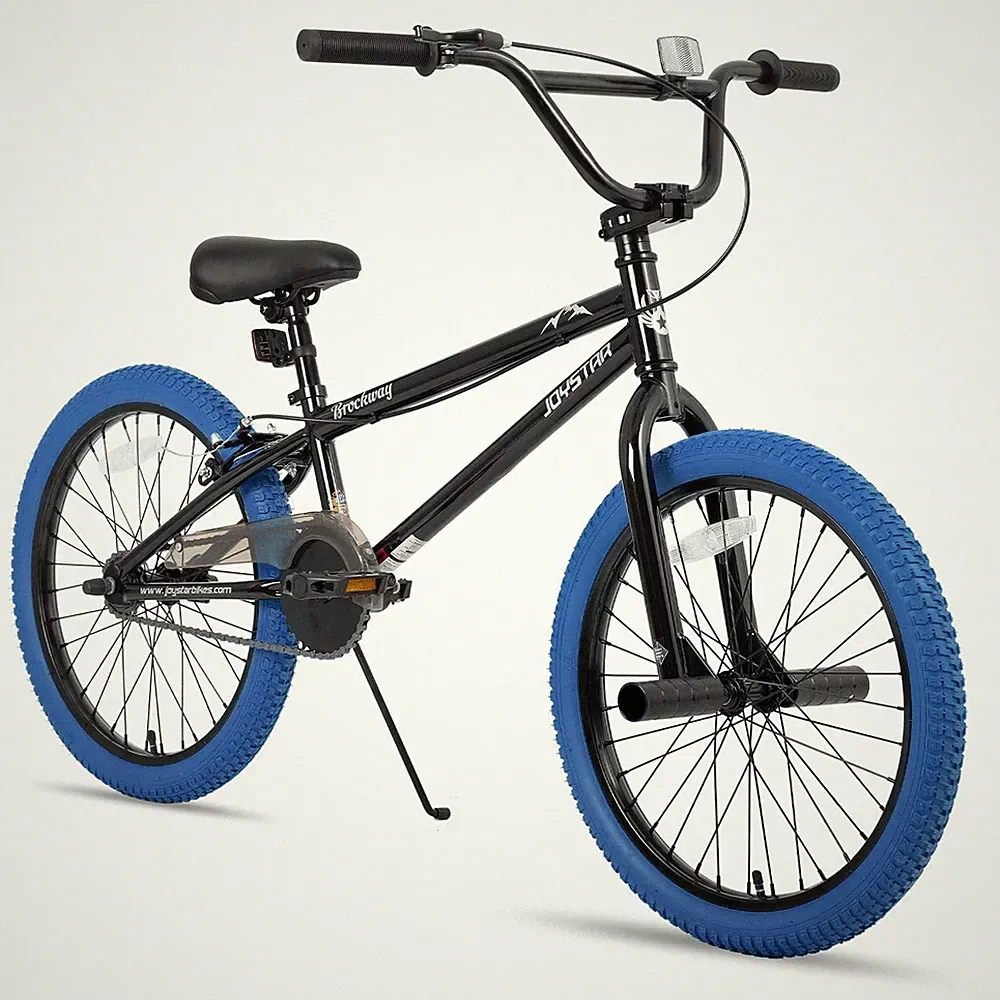 JOYSTAR 20 Inch Kids Bike Freestyle BMX Bikes for 6 7 8 20 Wheels, Blue