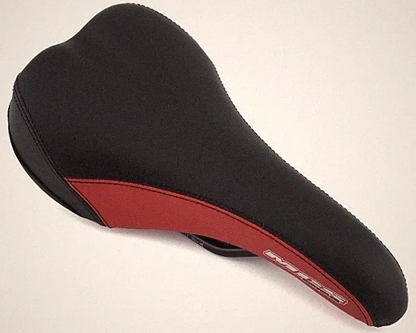 MCS EXPERT SADDLE RAILED SEAT BLACK red FIT SE GT DK HARO JMC BMX RACE FREESTYLE