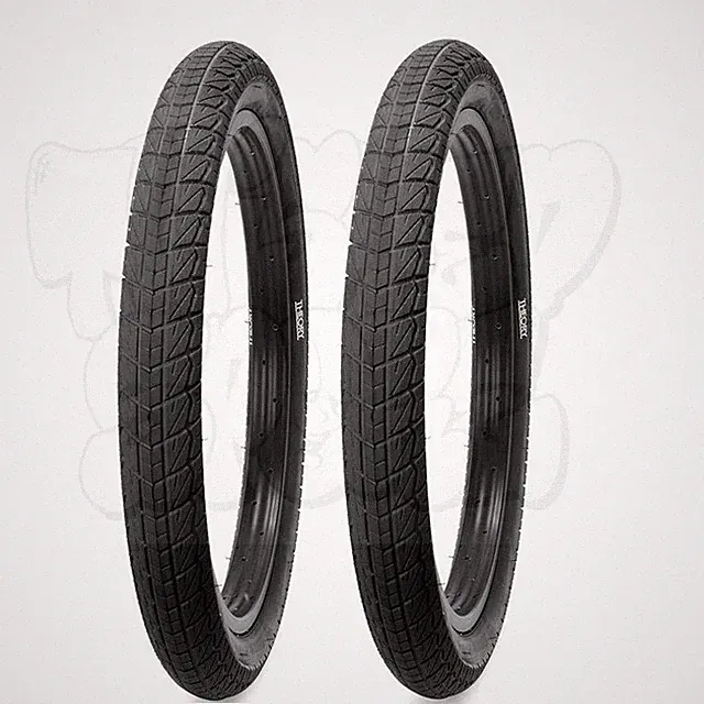 PAIR Theory Proven Freestyle Park BMX Bike Tires Solid Black 20 x 2.1