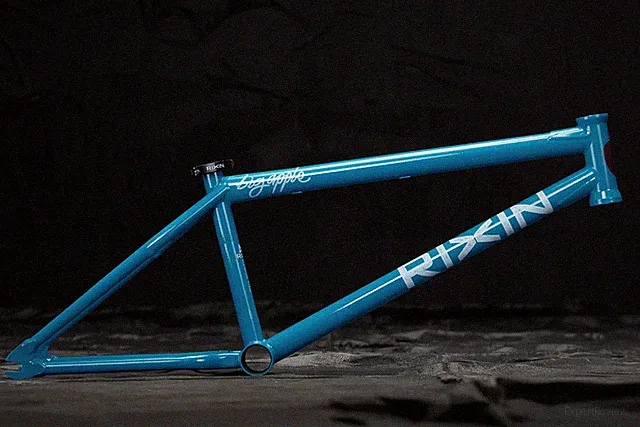RIXIN Billy Perry Big Apple BMX Freestyle Bike Bicycle Frame 20.75 TT Light Blue