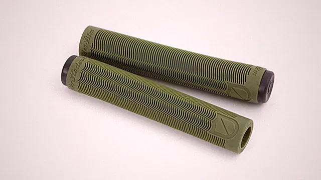 S&M BMX bike Grips HODER Green Flangeless FIT usa! freestyle SE GT HARO Fly NEW
