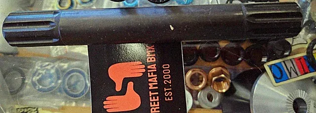 SE Fat BMX BIKE 8 spline crank 19mm SPINDLE 165mm FAT TIRE 8splined crank AXLE