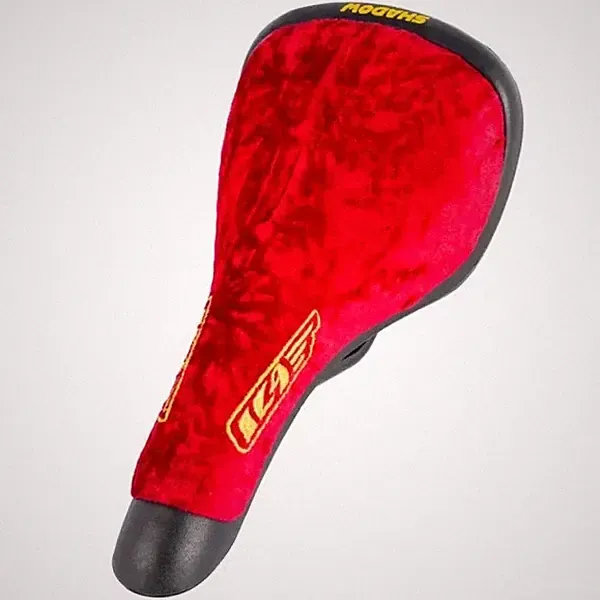 Shadow Conspiracy BMX seat, OLDSCHOOL GT BMX SE RAIL SLIM DROPNOSE RED NEW