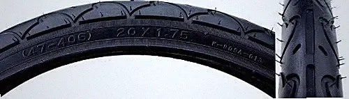 SUNLITE Freestyle - PC Tires, 20 x 1.75, Black/Black