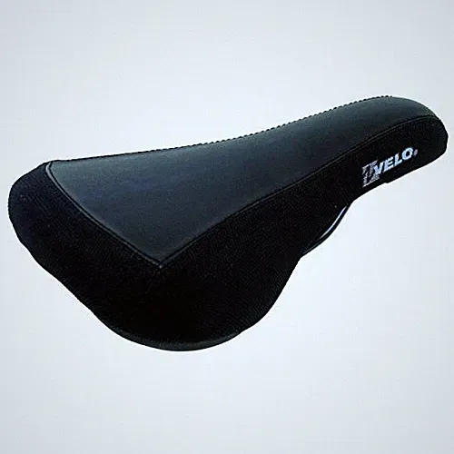 VELO BMX Gel Bicycle Saddle Black, 247x137mm