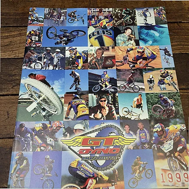 Vintage 1999 GT Dyno BMX Catalog Brochure Tour Fueler Speed Series Dyno VFR Mach