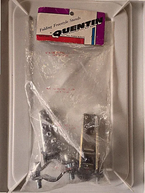 Vintage NOS Quentin Folding Freestyle Stands Bmx